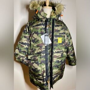 Authentic Brumal R13 | Extreme Down Parka | Shoulder Straps | Camo | XL
